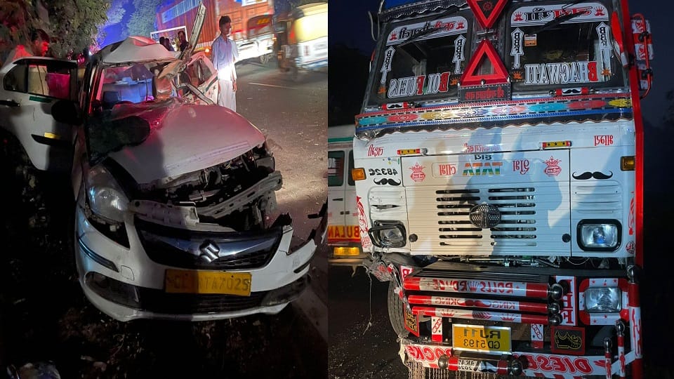 Head-On Collision Between Truck and Car Kills Two Including Minor Girl Seven Critically Injured