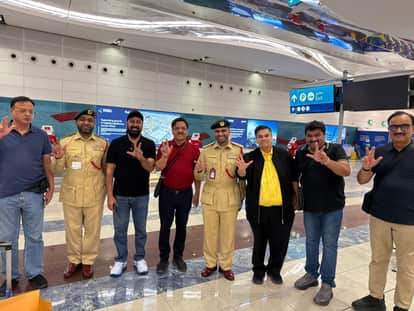 Indore: Indore's industrialist stranded in Dubai reached the airport, reached Mumbai from Dubai