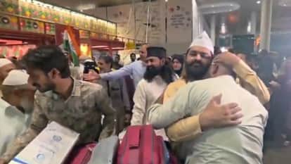 passengers returned safely from Saudi Arabia Welcomed at Ahmedabad airport relatives expressed gratitude gov
