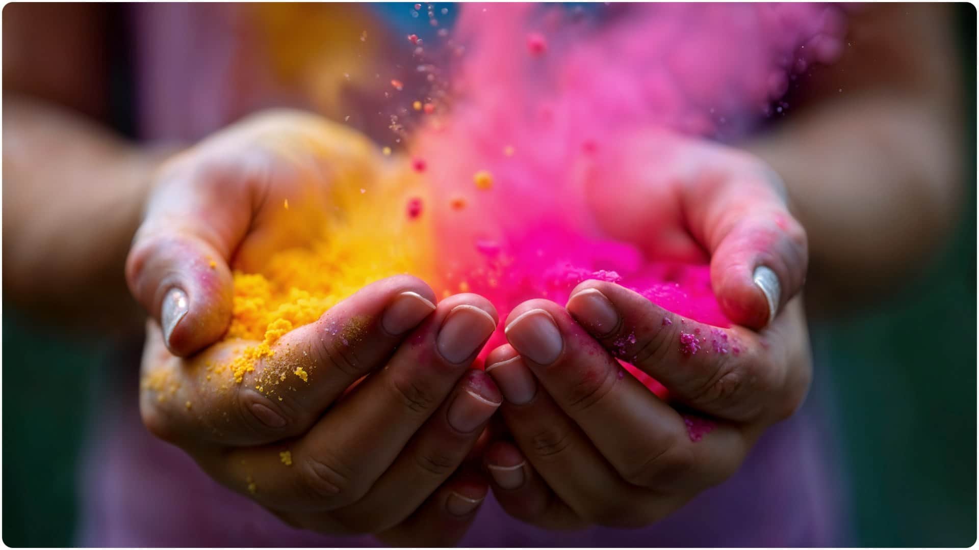 गुलाल से मलाल को मिटाइए