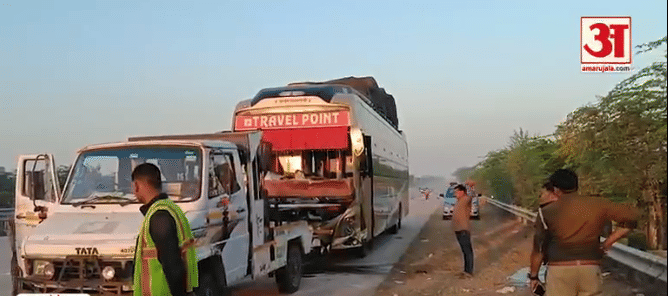 Speed Turns Fatal on Holi: seven Killed in Hathras Father-Son Among three Dead in Agra Crash