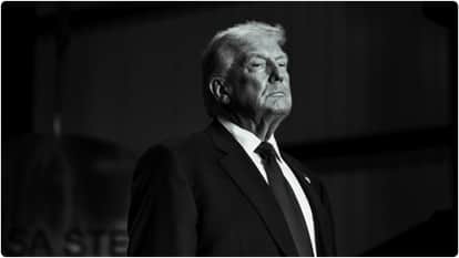 The US President portrayed himself as Jesus, having done so before