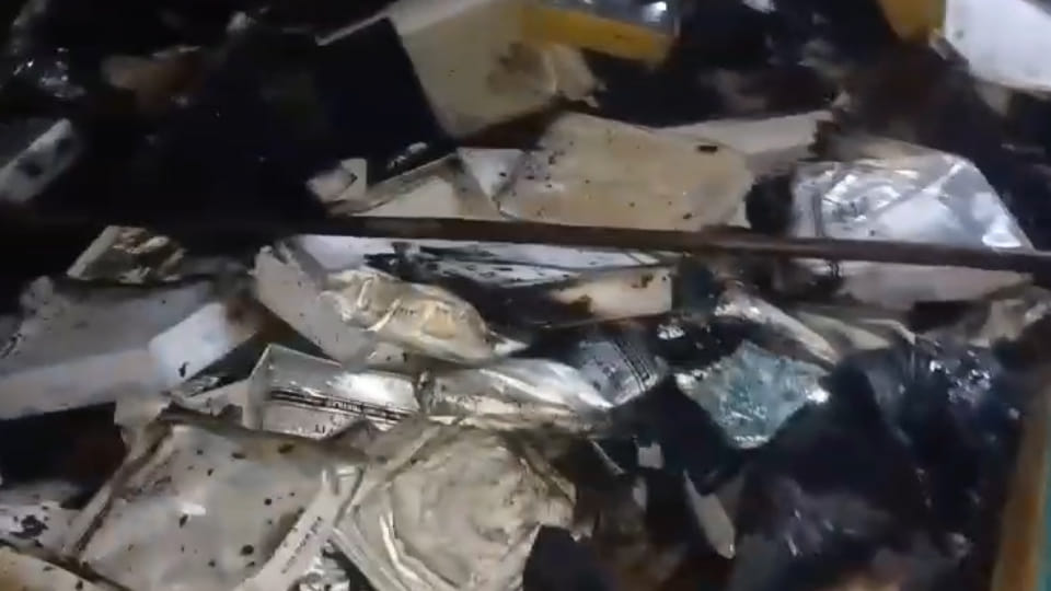 Auraiya: Readymade garments shop in Satteswar Mohalla gutted, causing losses worth lakhs