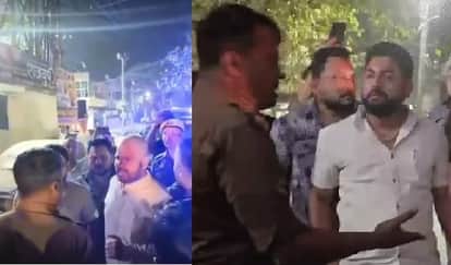 Kanpur Mayors son reached police station to free lawyer from custody got into an argument with the inspector