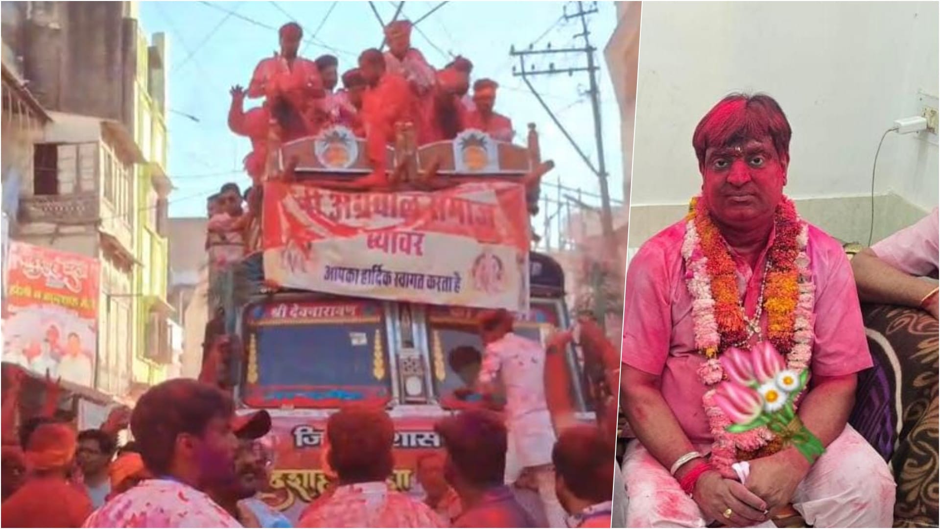 बादशाह की सवारी के दौरान आया हार्ट अटैक