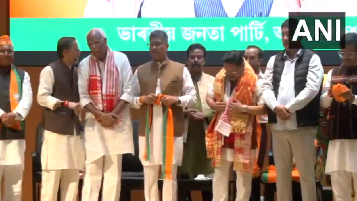 Assam Three suspended Congress MLAs Kamalakhya Dey Purkayastha, Basanta Das, Sashi Kanta Das join BJP