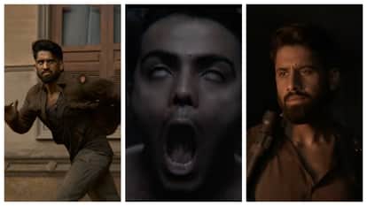 Vrushakarma Glimpse Hindi Naga Chaitanya Karthik Dandu Meenakshi Sukumar Ajaneesh