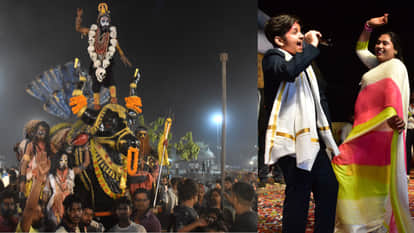 Masan Holi was celebrated at Rapti Ghat in Gorakhpur, Shiva procession was taken out.