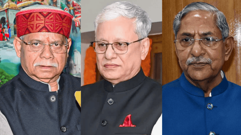 Major changes in electoral states From Bihar and Bengal Tamil Nadu new governors who gets the responsibility