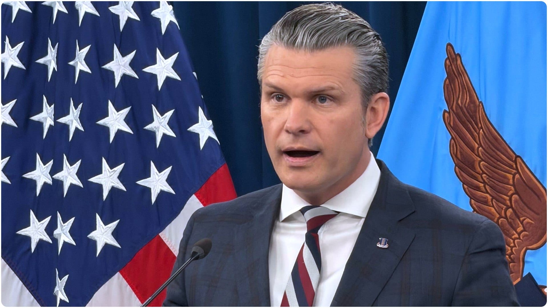 US Defence Secretary Pete Hegseth on war against iran west asia crisis