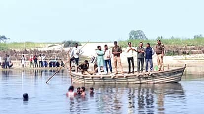 Hardoi Farmer drowns in Garra River body recovered 20 hours later by divers family members in turmoil