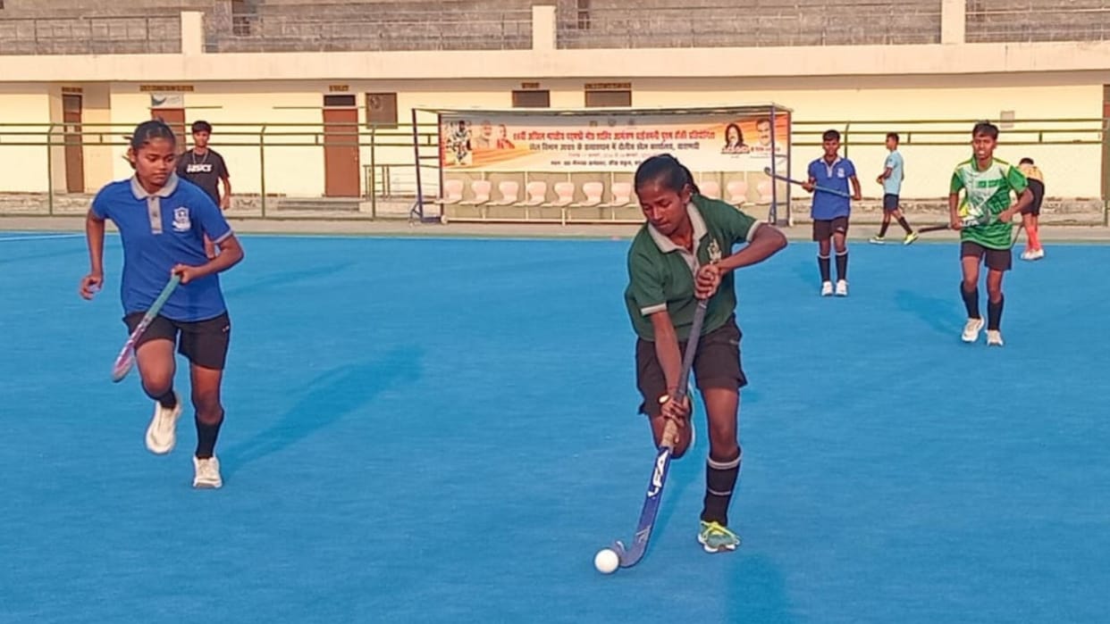 Sports News Hockey After five years Women Hockey League played on turf of Lalpur Stadium
