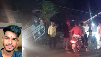 speeding Bolero collided with two bikes one young man died two others are in critical condition in ballia