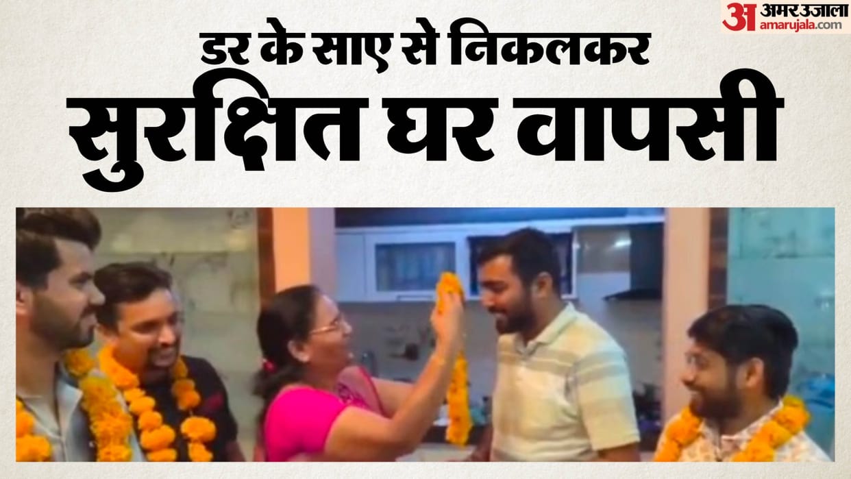 Bikaner News: Six youths return home from Dubai, recall nights of fear amid missiles and explosions