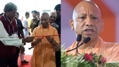 CM Yogi addresses people after inauguration of KDSG Hospital in Greater Noida