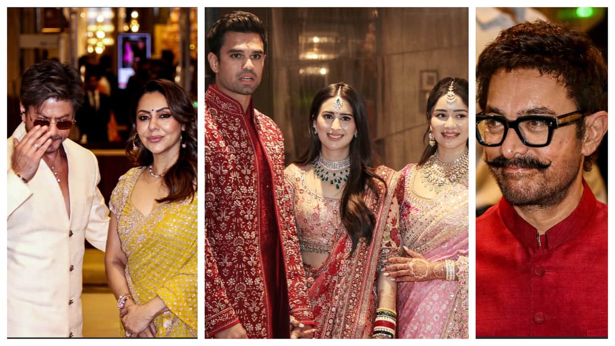 Sachin Tendulkar Son Arjun s Wedding Shah Rukh Khan Aamir Khan Join with Gauri Suhana