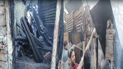 Shimla: Fire broke out in Idgah Colony, houses burnt to ashes.