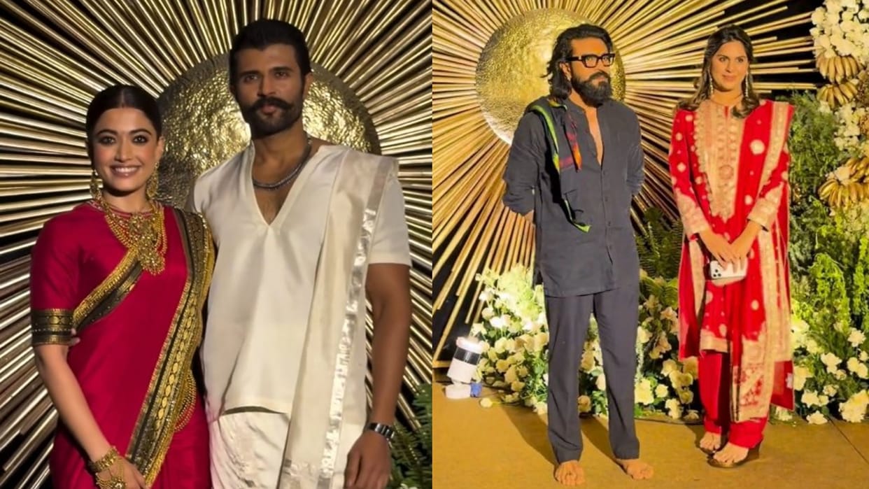 Why Did Ram Charan Arrive Barefoot At Vijay-Rashmika Wedding Reception