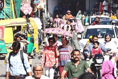 Indore: The heat intensifies in Indore, with temperatures exceeding 35 degrees.