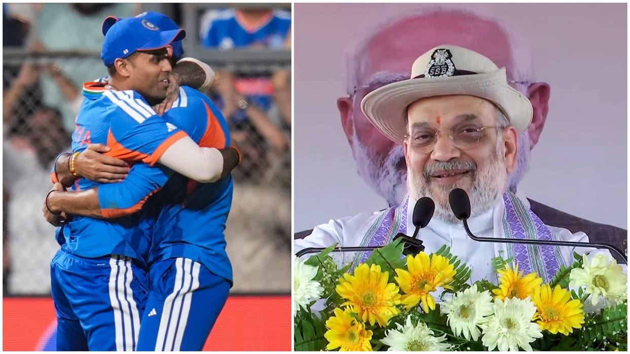 IND VS ENG: Amit Shah congratulates team india for reaching final for t20 world cup 2026