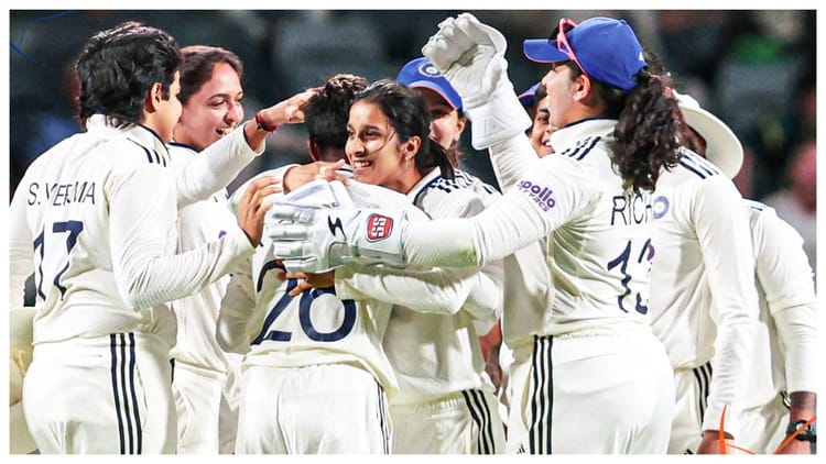 IND W vs AUS W: भारतीय बल्लेबाजों ने किया निराश, पहली पारी में नहीं बन सके 200 रन; ऑस्ट्रेलिया 100+ रन पीछे