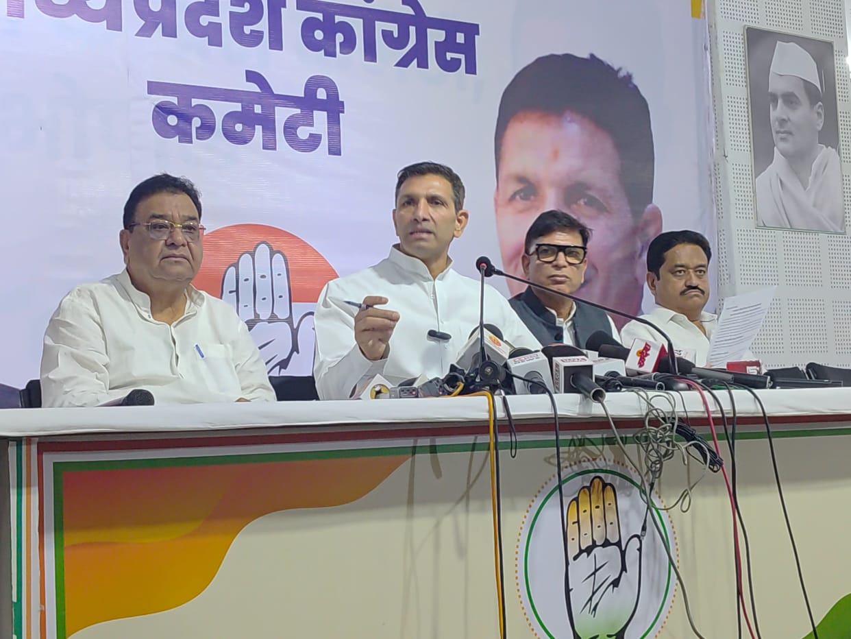 Bhopal News: Congress attacks the Farmer Welfare Year, farmers are not getting the right price, 60% posts are