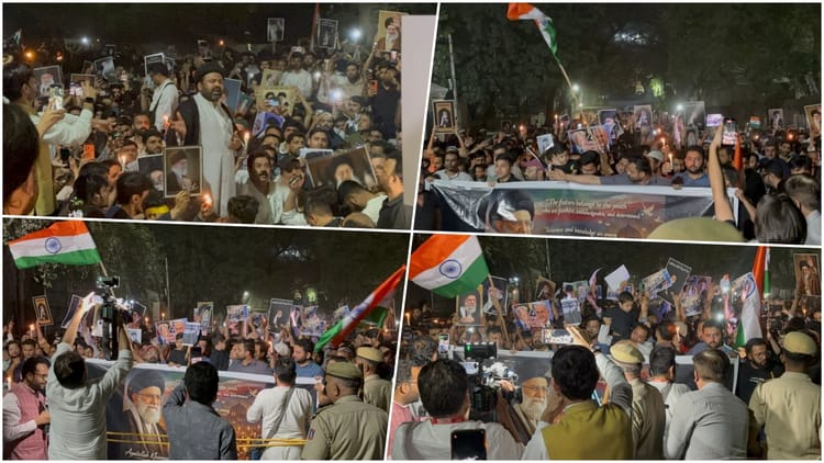 Delhi: जामिया नगर इलाके में निकाला गया शोक जुलूस, ईरान के सुप्रीम लीडर खामेनेई को दी गई श्रद्धांजलि