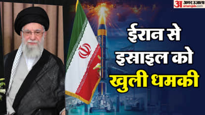 west asia first post from iran supreme leader khamenei social media post after death missile poster warning