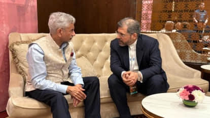 EAM Jaishankar met Iran Deputy Foreign Minister Saeed Khatibzadeh on sidelines of Raisina Dialogue 2026 Delhi