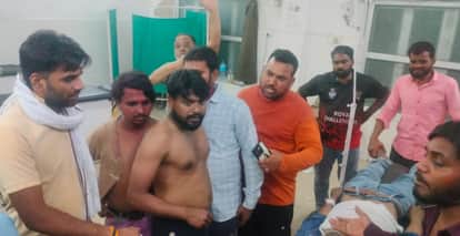 Etawah Farmer dies after falling from stairs alleges lack of oxygen family vandalizes emergency room