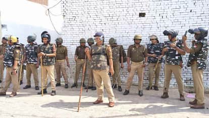 Moradabad Crime: Lathi-charge took place during the village head election, report filed against 53 people