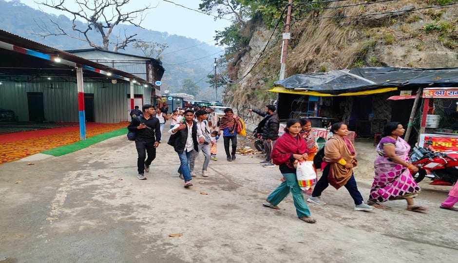Crowds gathered at Purnagiri Dham, 30 thousand devotees visited in champawat