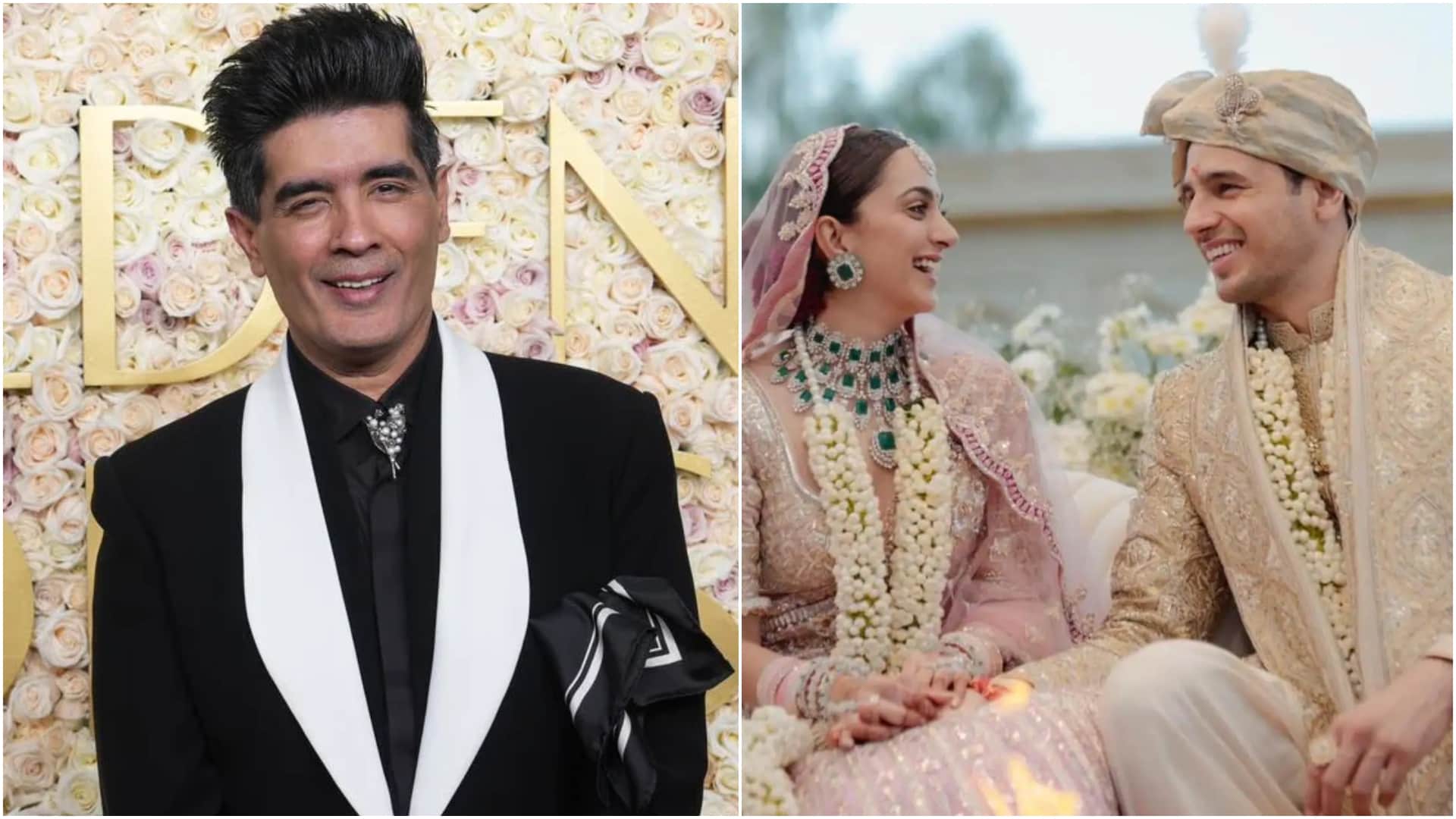 मनीष मल्होत्रा, कियारा आडवाणी और सिद्धार्थ मल्होत्रा