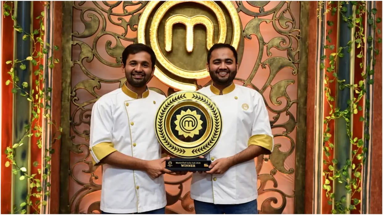 Nagpur Brothers Ajinkya And Vikram Gandhe Take Home The Trophy Of Master Chef India Season 9