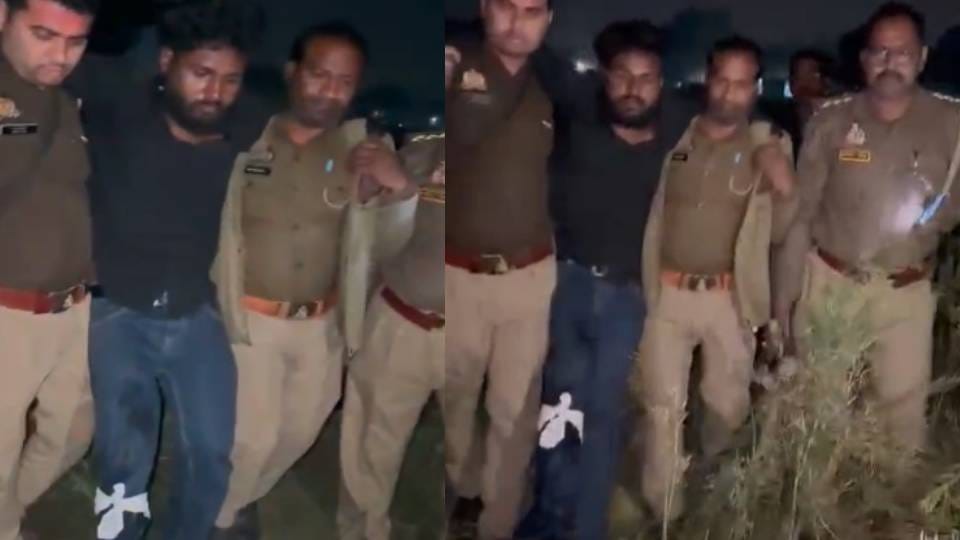 Half encounter of accused who shot two brothers in Sultanpur