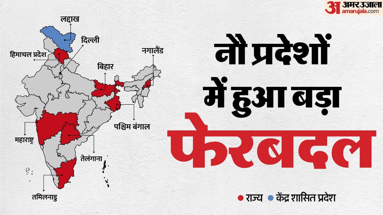 Prez Murmu Governors appointment Updates Bihar Bengal Tamil Nadu Nagaland Maharashtra Himachal Telangana news