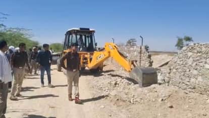 Bulldozer action against Suleman Khan illegal farmhouse demolished after ammonium nitrate scandal