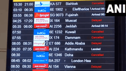 Several flights cancelled and others delayed at Delhi airport