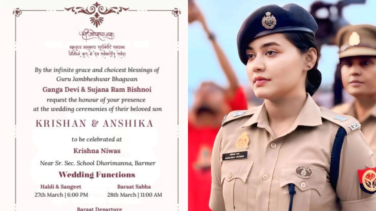 IPS Anshika Verma and Sambhal SP KK Bishnoi will get married soon