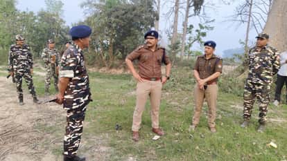 SSP Ajay Ganapati inspected India-Nepal border in Khatima