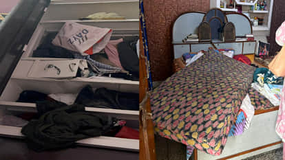 10 lakh rupees stolen from a retired agriculture department employee's home after breaking into its locks