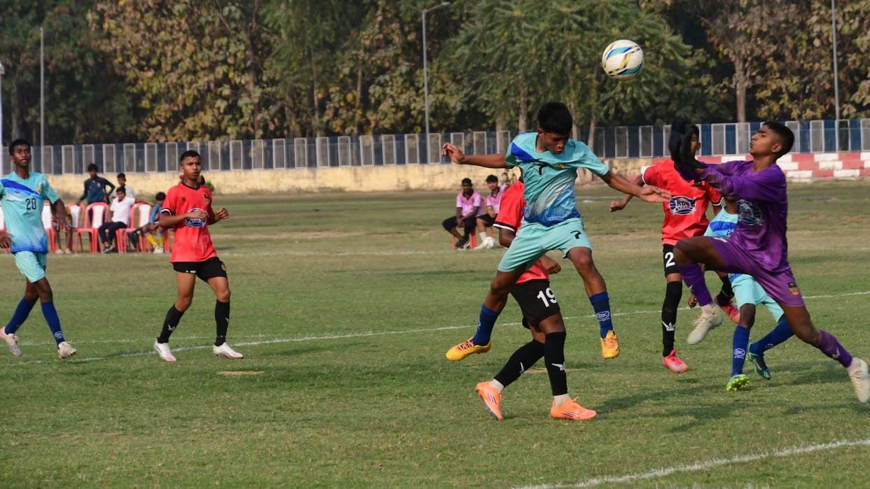 Sports news in Varanasi Chhattisgarh played 1-1 draw with Inter Kashi in I-League football match