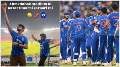 IND vs NZ Final: Why Fans Performed Nazar Utarna Ritual At Ahmedabad Stadium before T20 World Cup final; Video