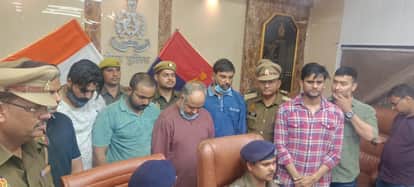 Meerut: Four Arrested for Looting Jewelry Worth 1 Crore from Raghunandan Jewelers
