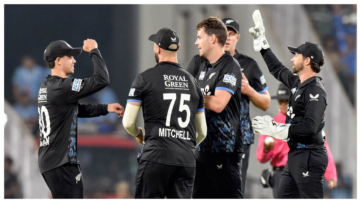 New Zealand Announce 16-Member T20I Squad for India Series, Mitchell Santner to Lead