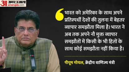 India got a better trade deal with the US than its competitors, Piyush Goyal reiterates claim
