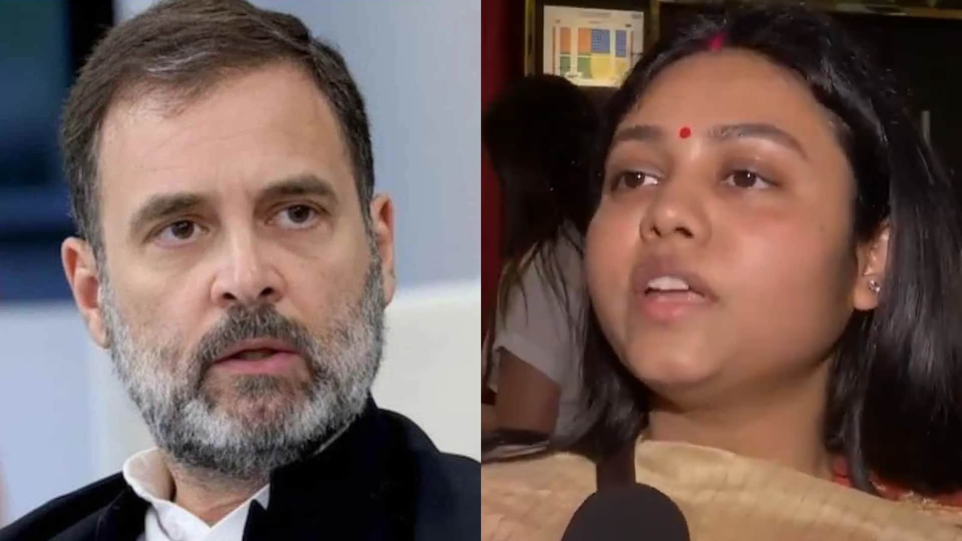 राहुल गांधी, सुरभि तिवारी