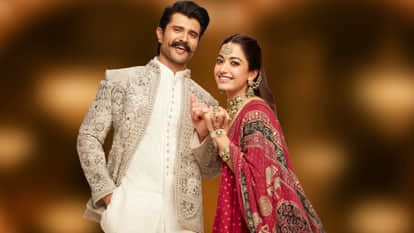 Manyavar ad campaign Rashmika Mandanna Vijay Deverakonda Prachar Communications moment marketing