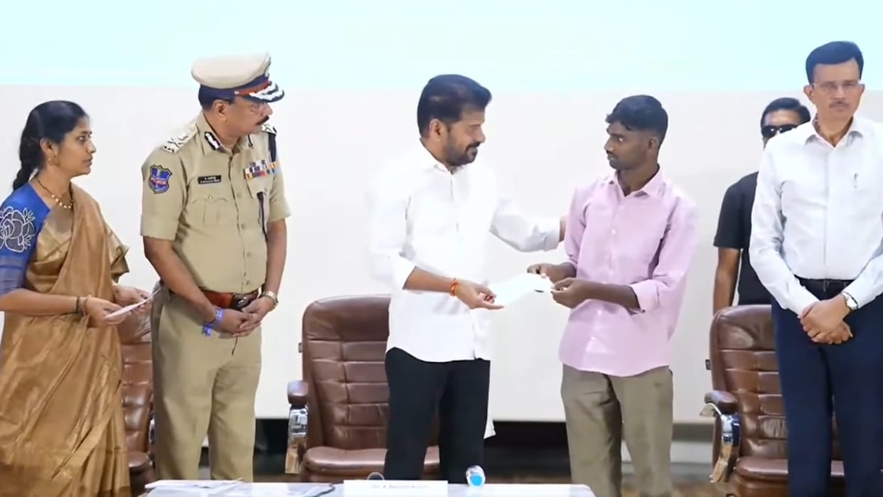 cpi maoist cadres surrender before telangana cm revanth reddy hyderabad