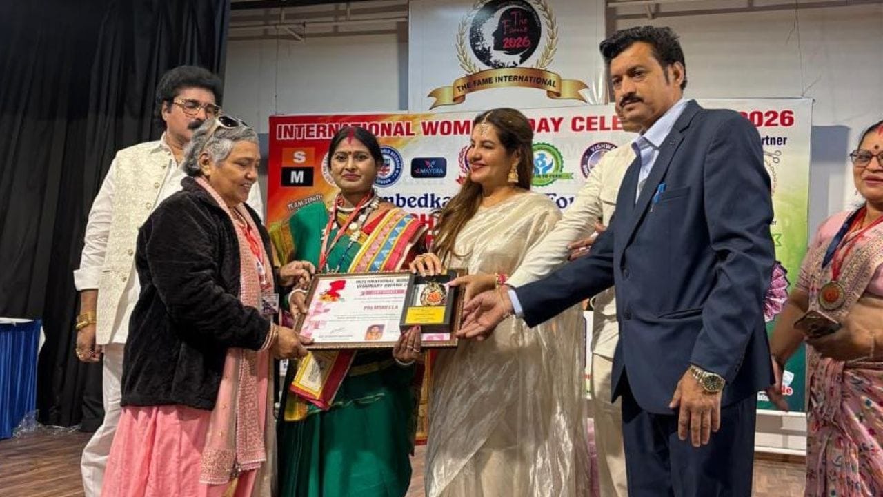 दिल्ली में मिला इंटरनेशनल वूमेन्स विजनरी अवॉर्ड